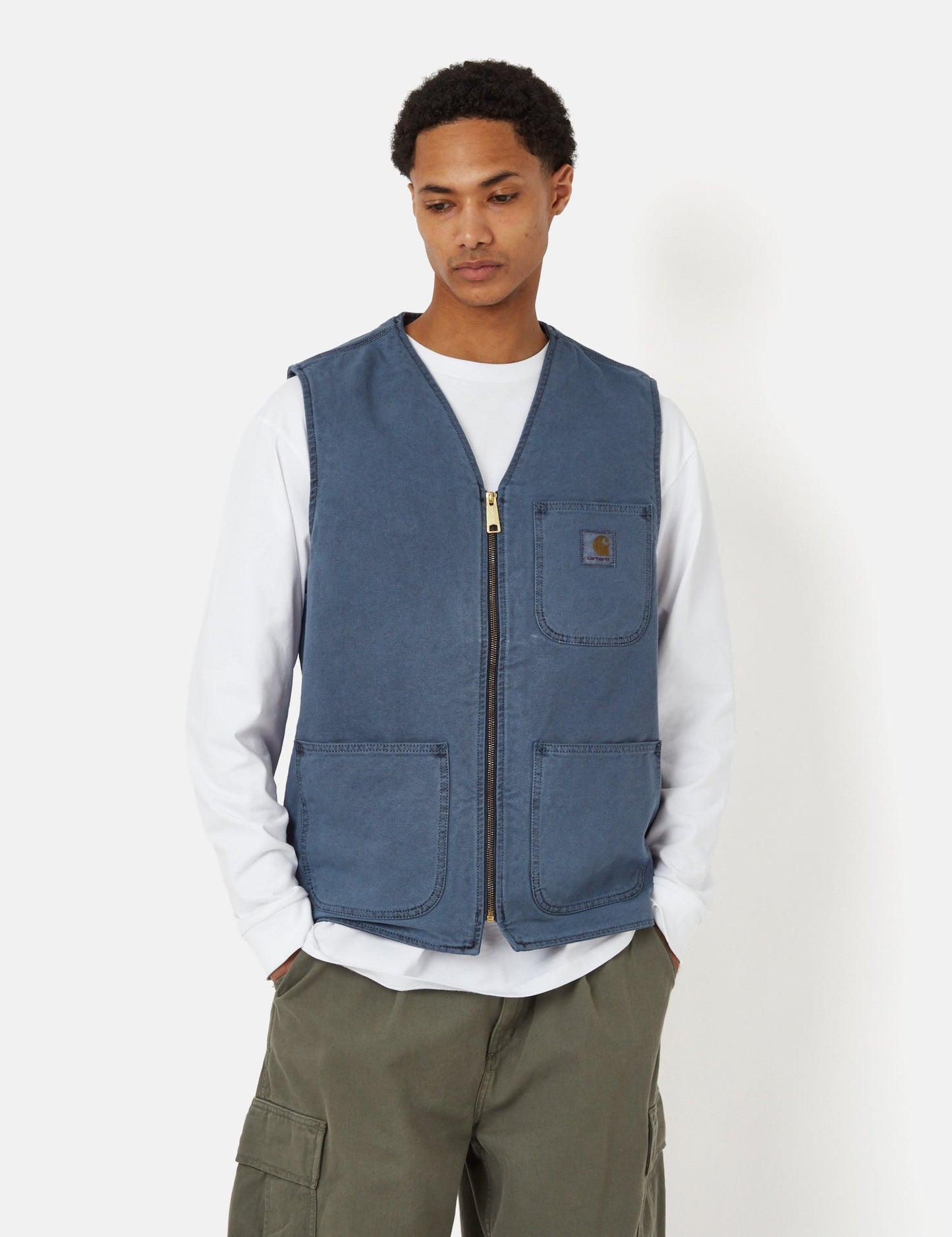 Arbor Vest - Black Aged Canvas