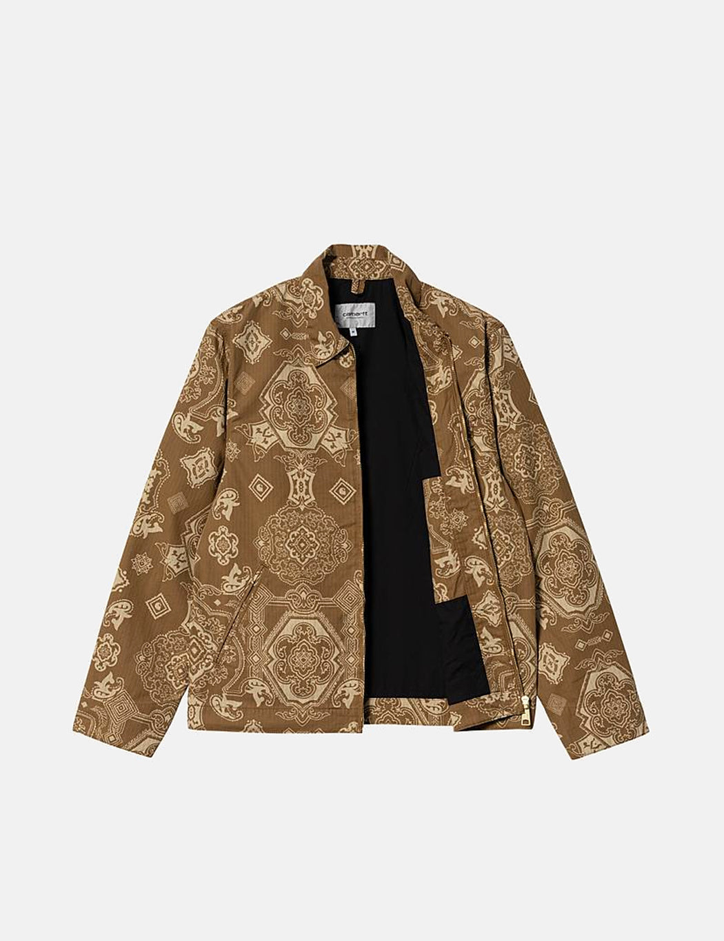 Detroit Verse Print Jacket - Hamilton Brown