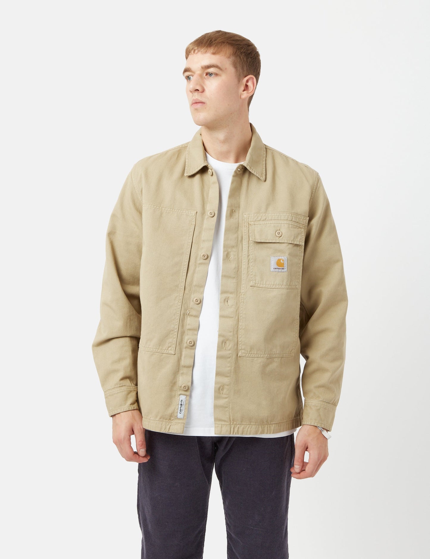 Charter Long Sleeve Shirt - Jasper Camel