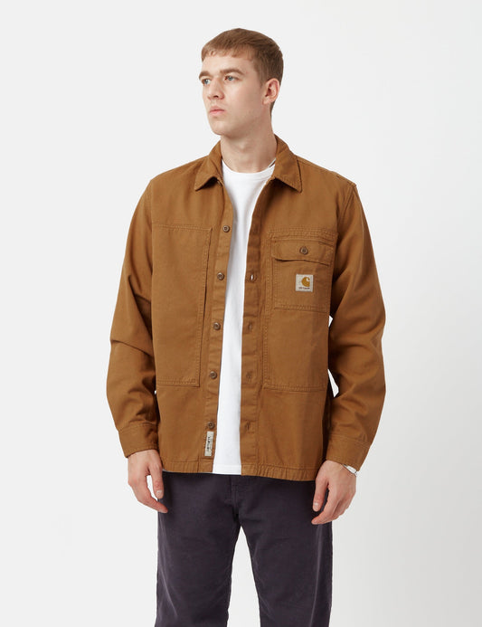 Charter Long Sleeve Shirt - Jasper Camel