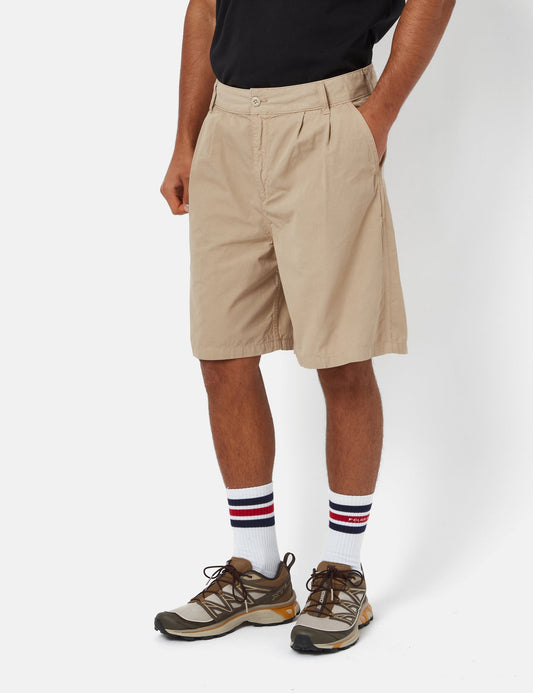 Colston Shorts (Loose) - Wall Stone Washed