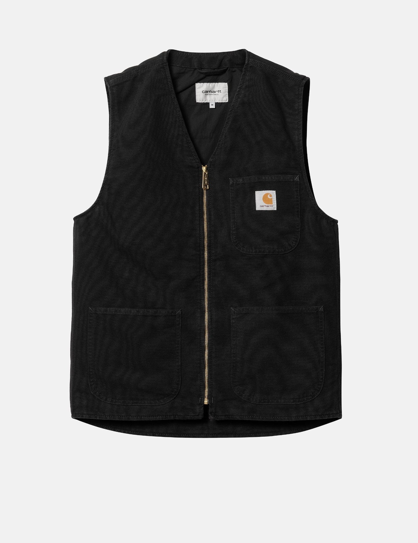 Arbor Vest - Black Aged Canvas